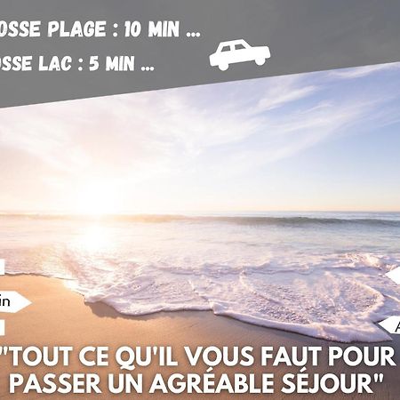 Ravissante Maison Cosy 4* Biscarrosse Proche Lac Экстерьер фото
